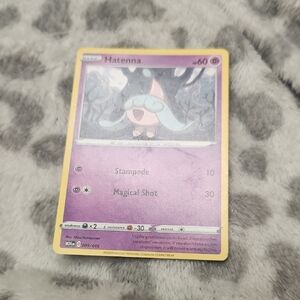 Hatenna Pokémon Card